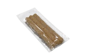 PLASTIC CLEAR BAGS FOR SNACK 17X7cm SET/150